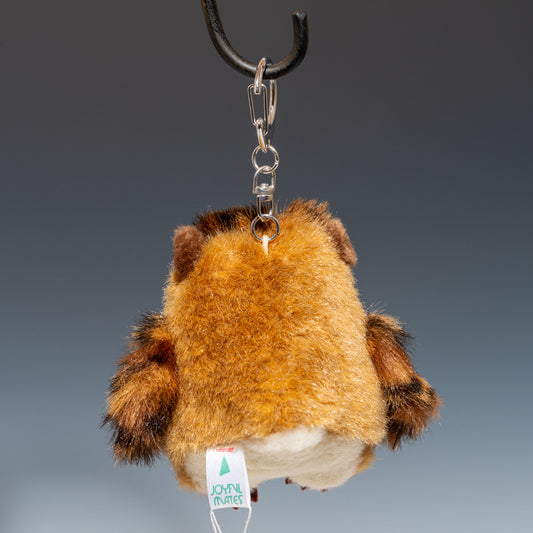 たけのこ TAKENOKO ぬいぐるみ プチ森のなかま ミミズク 茶 68123 後ろ