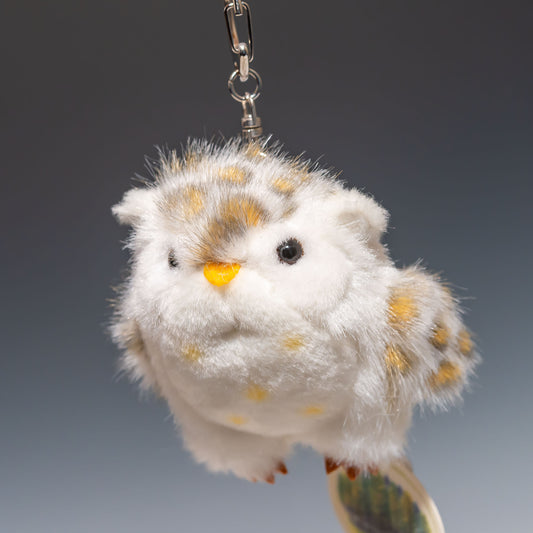 たけのこ TAKENOKO ぬいぐるみ プチ森のなかま ミミズク 白 68122 右横