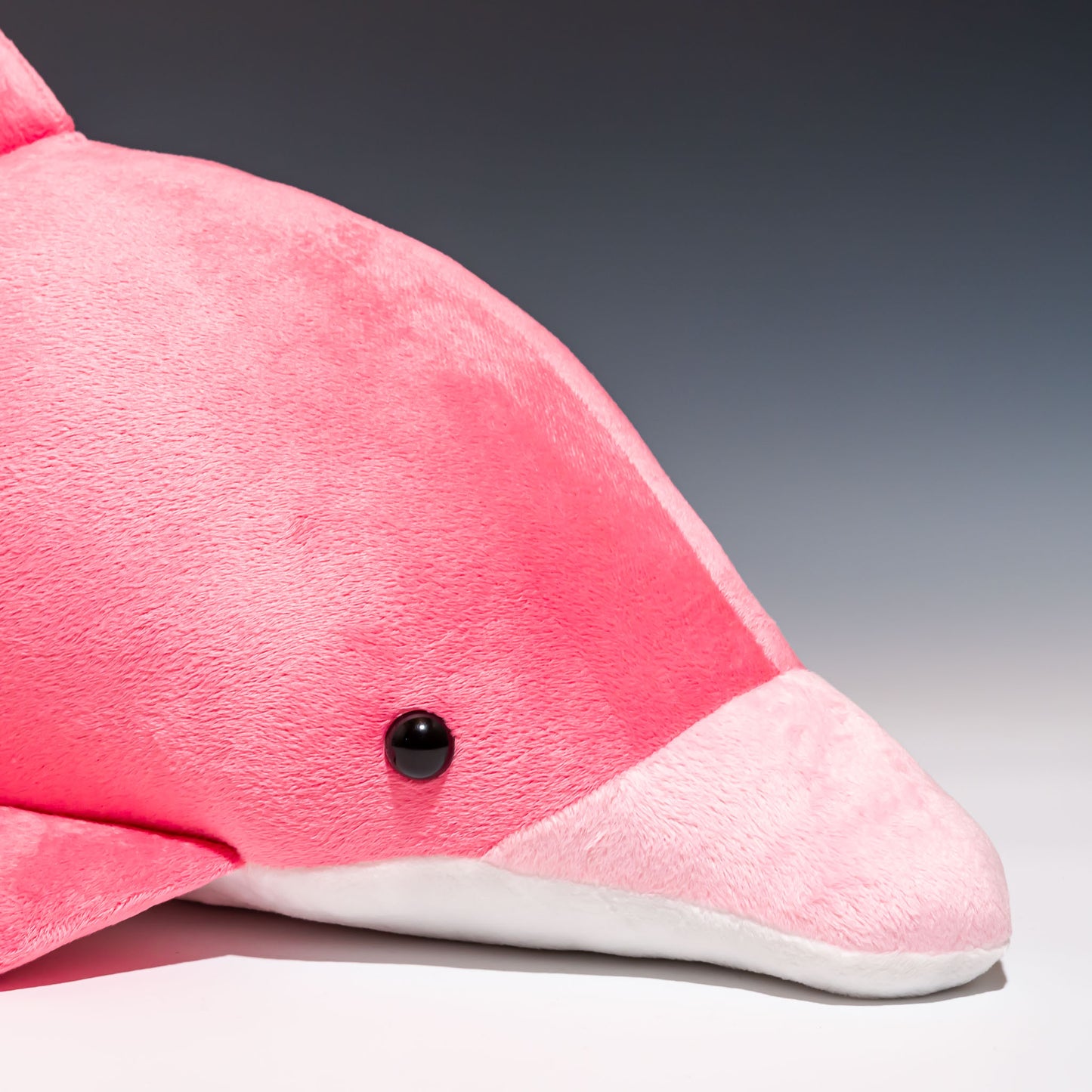 たけのこ TAKENOKO ぬいぐるみ イルカ (NEW) L ピンク 38864 右横顔