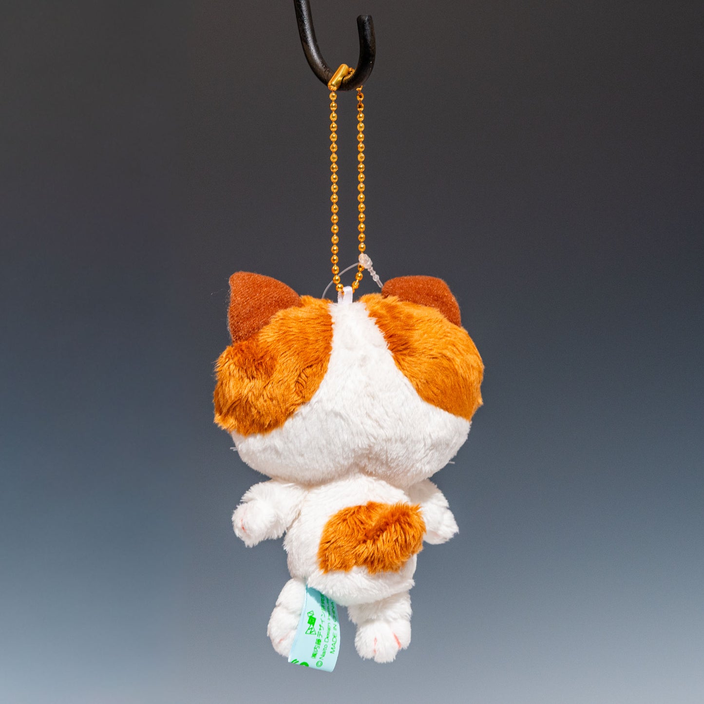 内藤デザイン研究所 ぬいぐるみ ちいさなともだち「ビッツ」マスコット ツートン 後ろ