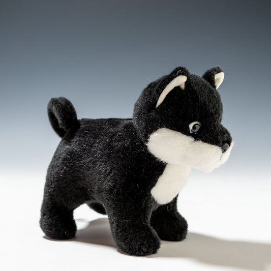 スターチャイルド STAR CHILD ぬいぐるみ 黒柴 立型 1541 左横