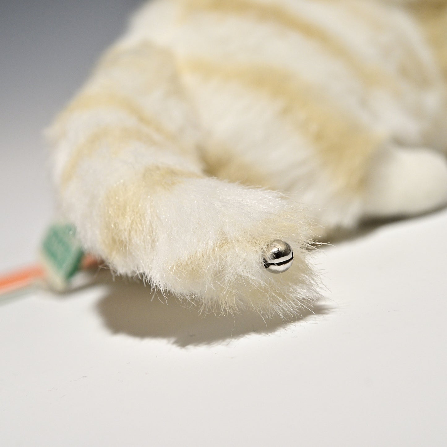 たけのこ TAKENOKO ぬいぐるみ プチどりーむ ミニ (A) ネコ ベージュ 95007 しっぽの鈴