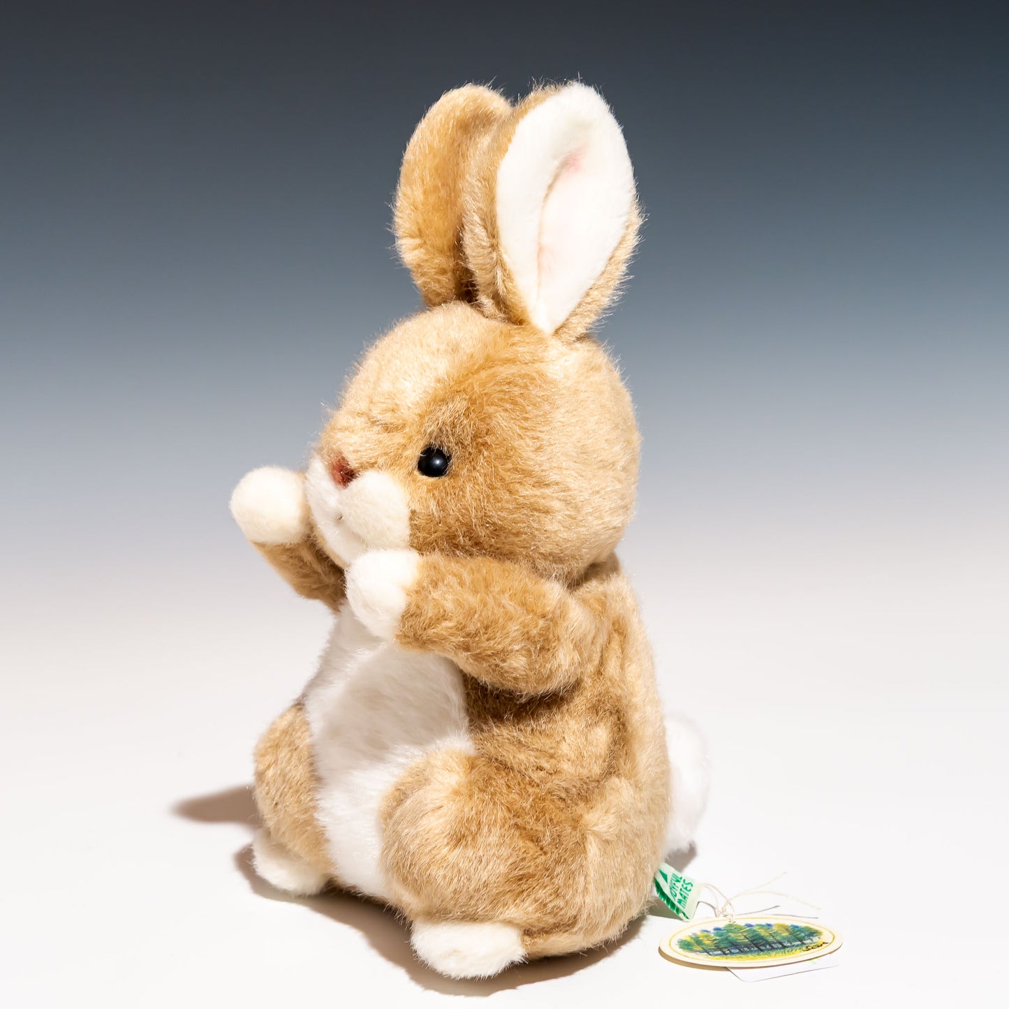 たけのこ TAKENOKO ぬいぐるみ 森のなかま (S) ウサギ ベージュ 18795 右横