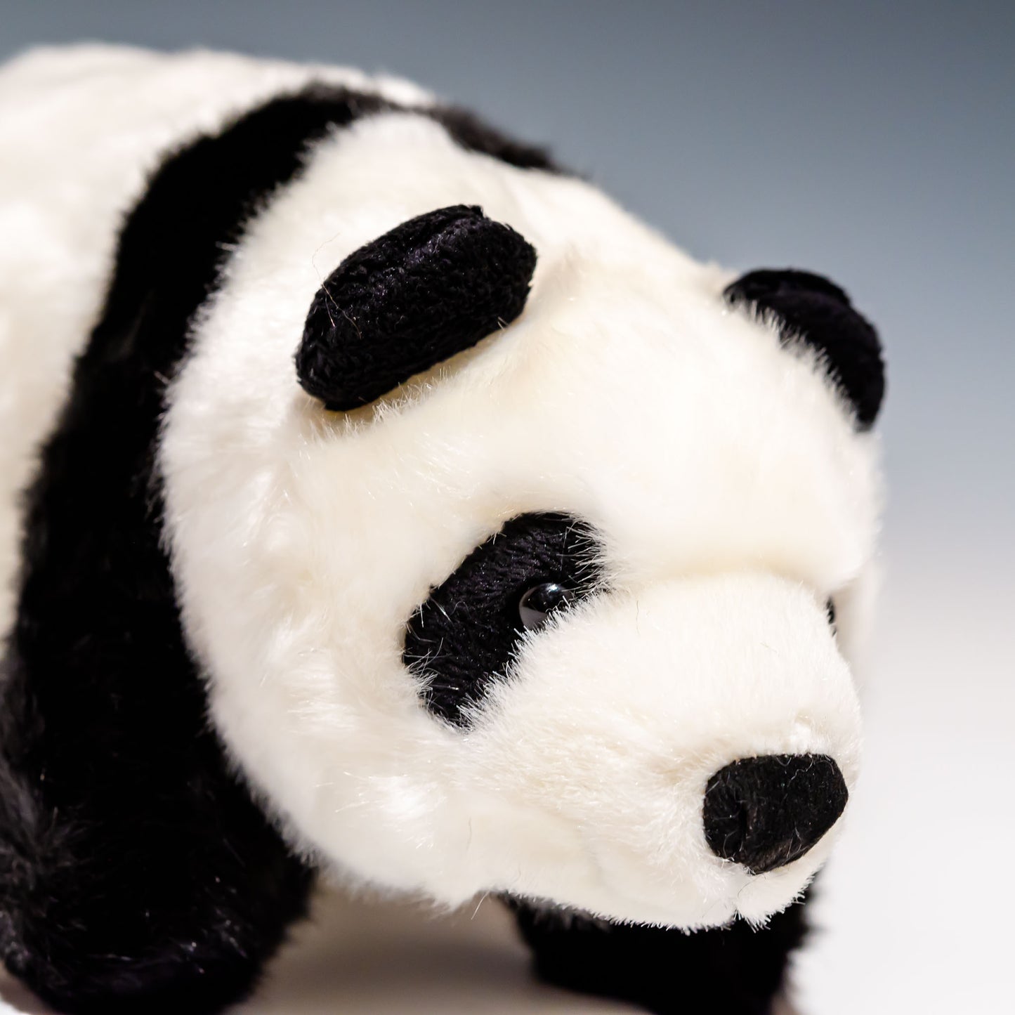 吉徳 ぬいぐるみ りくのなかまたち パンダ コドモ 180560 右横顔