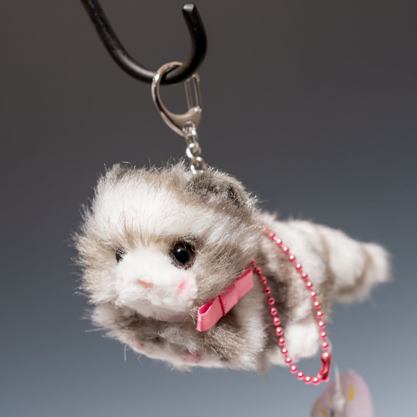 たけのこ TAKENOKO ぬいぐるみ Bambino cat バンビーノキャット グレー 10503 左横顔