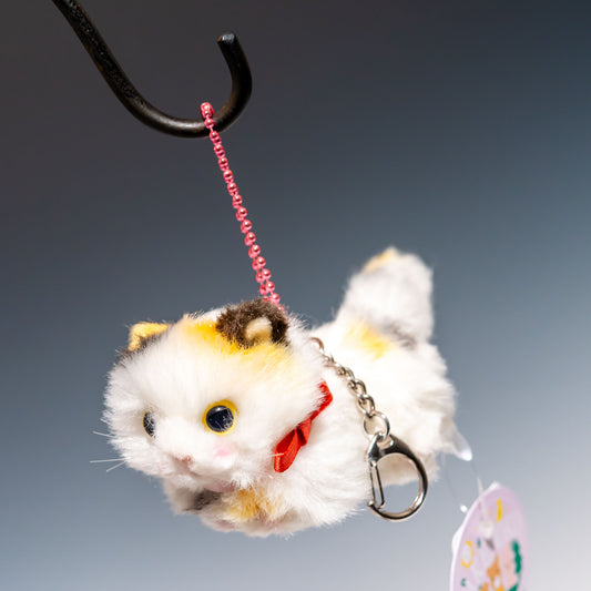 たけのこ TAKENOKO ぬいぐるみ Bambino cat バンビーノキャット ミケネコ 10508 左横