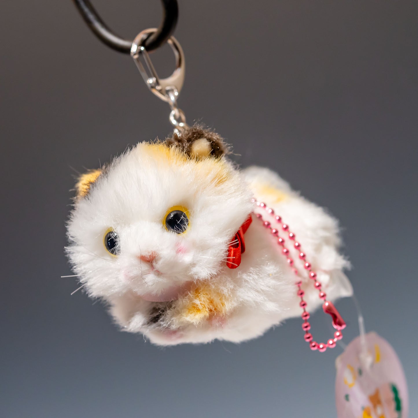 たけのこ TAKENOKO ぬいぐるみ Bambino cat バンビーノキャット ミケネコ 10508 左横顔