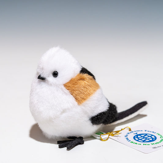 吉徳 ぬいぐるみ りくのなかまたち シマエナガ 180454 右横