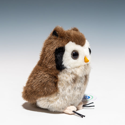 吉徳 ぬいぐるみ りくのなかまたち コノハズク 180519 左横