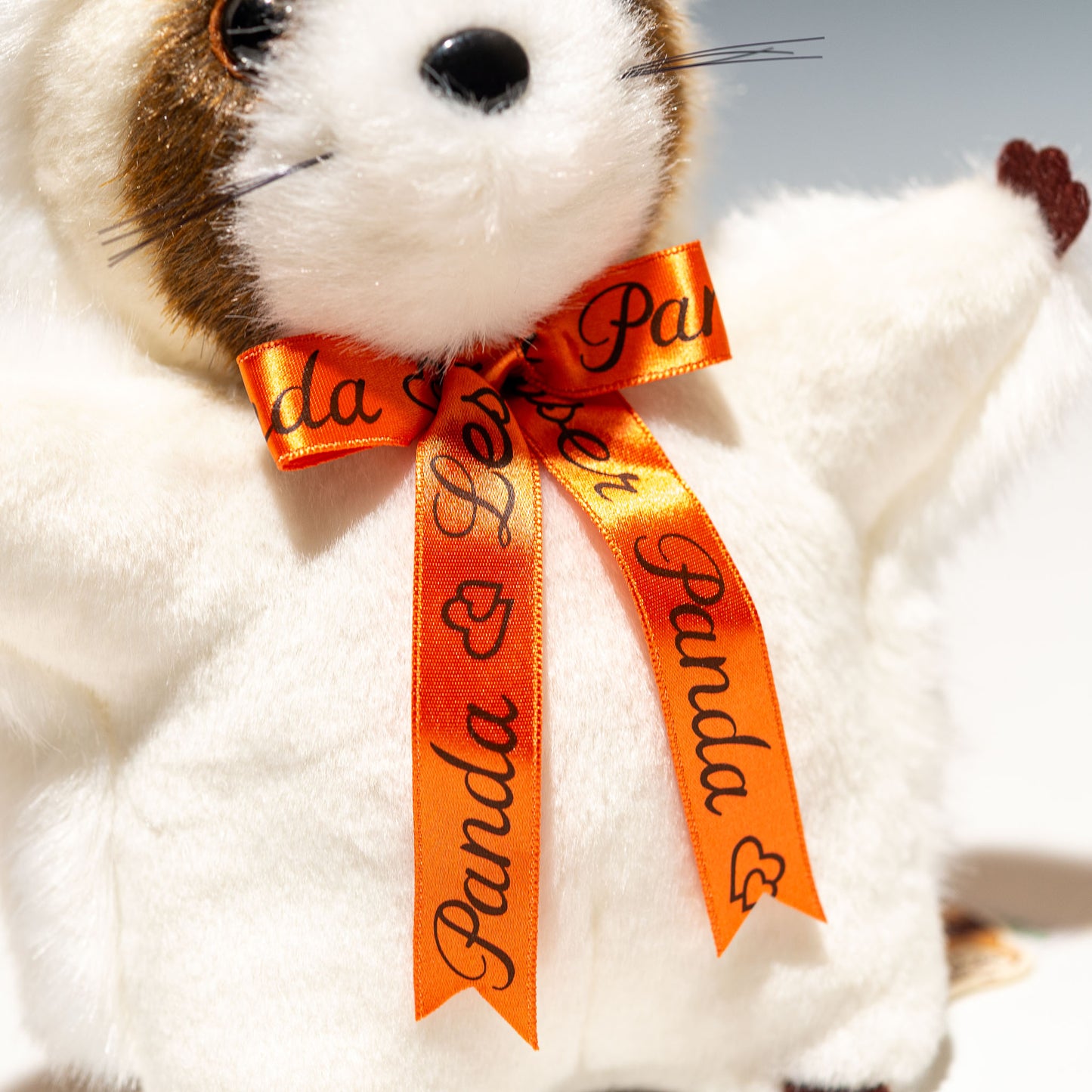 たけのこ TAKENOKO ぬいぐるみ レッサーパンダ S 白 15805 リボン