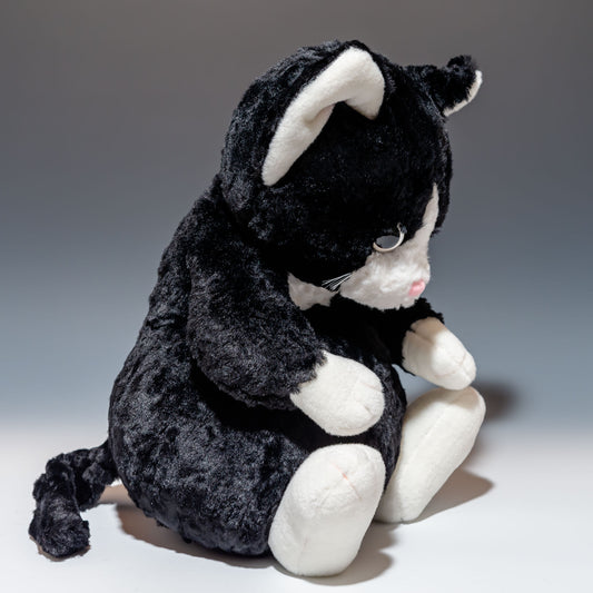 スターチャイルド STAR CHILD ぬいぐるみ 仔ネコのルーキーズ LL ブラック 1260 左横