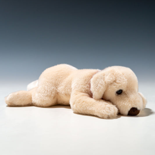 吉徳 ぬいぐるみ ラブラドールレトリバー ホワイト SS 180410 左横