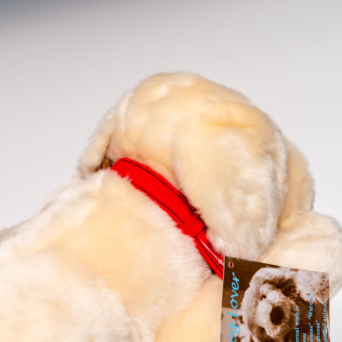 吉徳 ぬいぐるみ ラブラドールレトリバー ホワイト S 180411 首輪