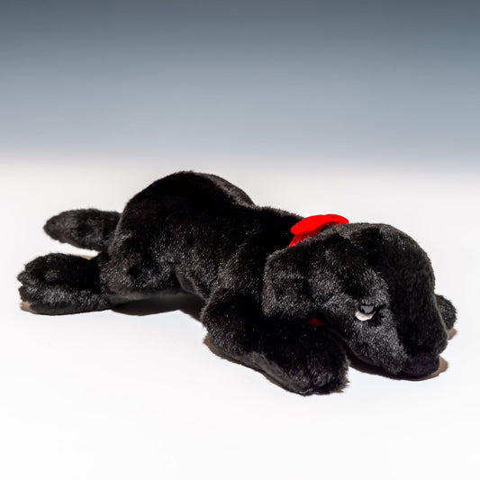 吉徳 ぬいぐるみ ラブラドールレトリバー ブラック SS 180414 右横
