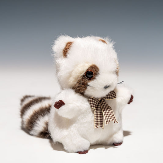 たけのこ TAKENOKO ぬいぐるみ プチプチらんど レッサーパンダ 白 58415 左横