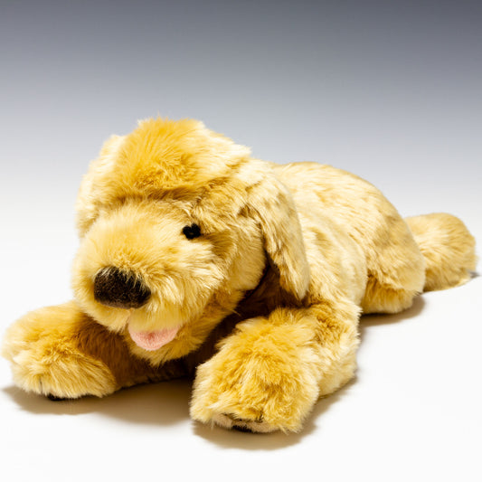 吉徳 ぬいぐるみ ゴールデンレトリバー S 180371 正面