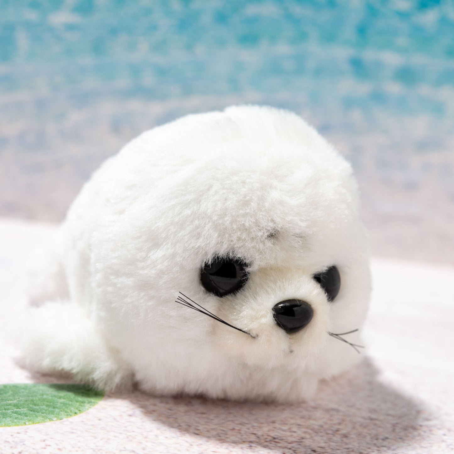 たけのこ TAKENOKO ぬいぐるみ マリンシリーズ アザラシ (ミニ) 60950 右横顔