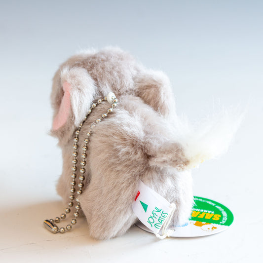 たけのこ TAKENOKO ぬいぐるみ サファリクラブ ボールチェーン ゾウ 63917 後ろ