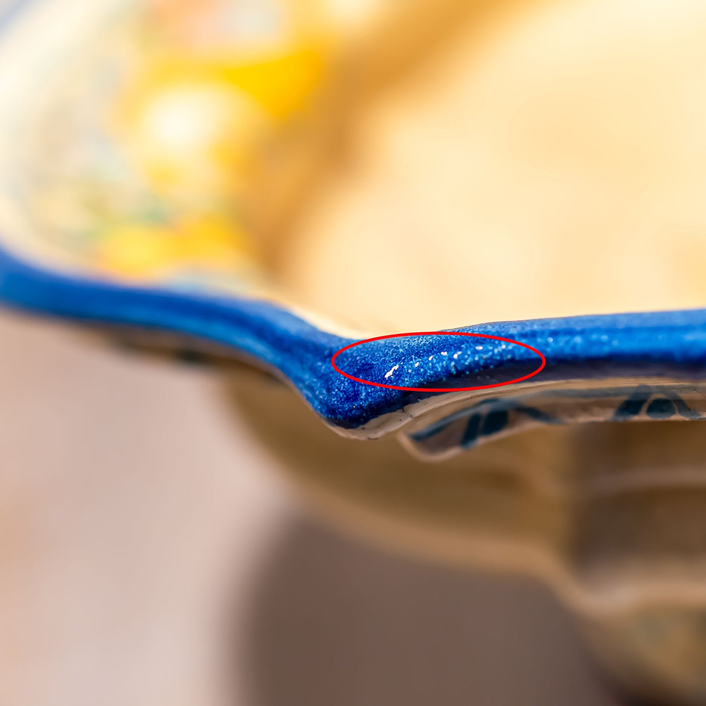 【アウトレット】ガーデニング雑貨 イタリア製 陶器足付き花瓶 コンポート 傷アップ2