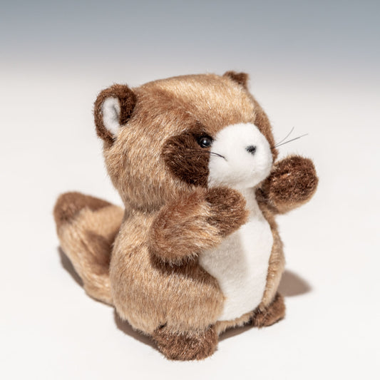 たけのこ TAKENOKO ぬいぐるみ 森のなかま (ミニ) タヌキ 85211 左横