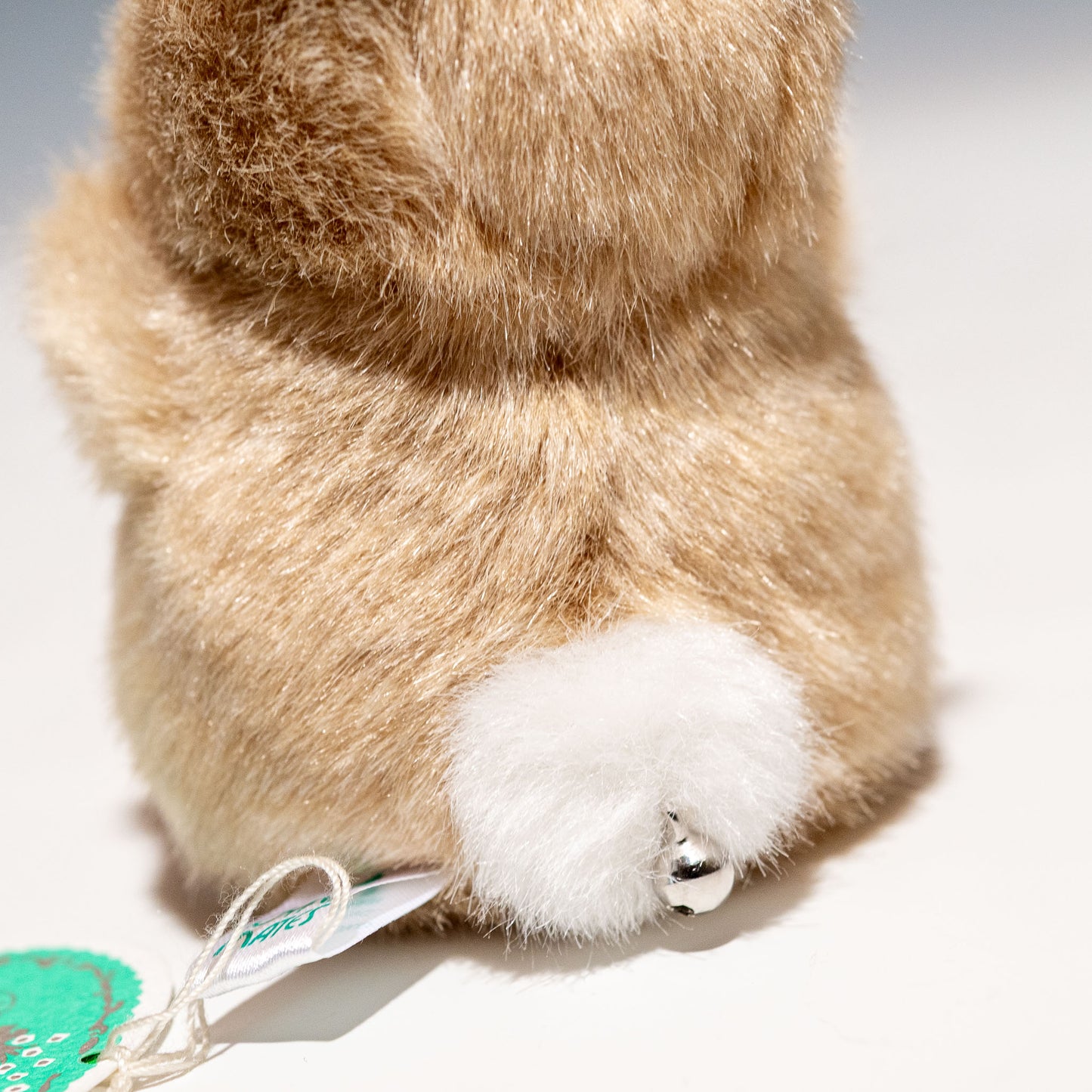 たけのこ TAKENOKO ぬいぐるみ プチプチらんど 森のなかま ウサギ 茶 58442 尻尾の鈴