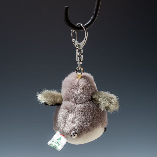 たけのこ TAKENOKO ぬいぐるみ マリンシリーズ ミニミニキーチェーン ペンギン ピンク 38561 後ろ