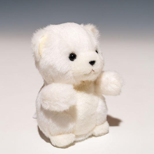 たけのこ TAKENOKO ぬいぐるみ 森のなかま (ミニ) クマ 白 85209 左横