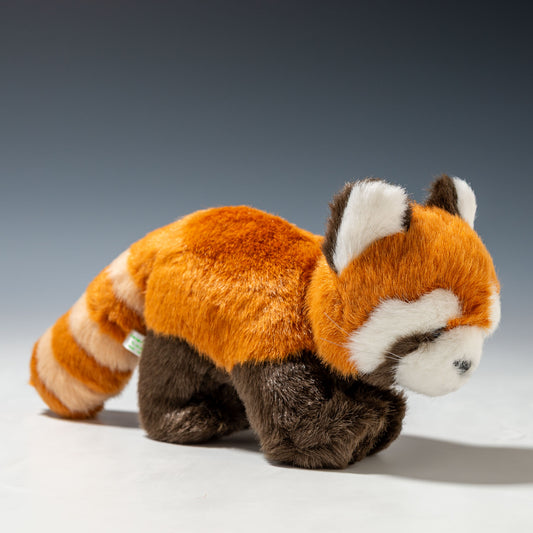 内藤デザイン研究所 ぬいぐるみ 大陸散歩 にこにこぱーく レッサーパンダ 左横