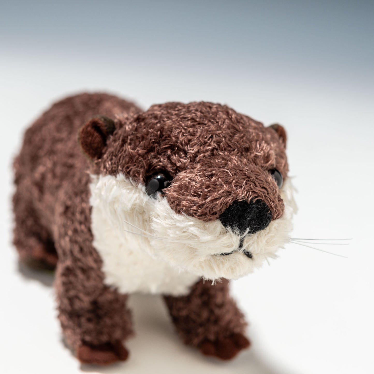 吉徳 ぬいぐるみ りくのなかまたち カワウソ 180343 右横顔