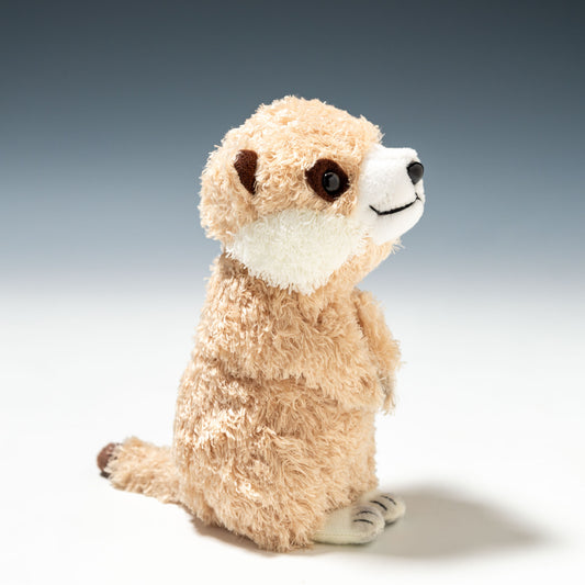 吉徳 ぬいぐるみ りくのなかまたち ミーアキャット コドモ 180563 左横