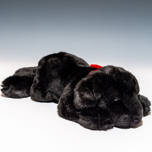 吉徳 ぬいぐるみ ラブラドールレトリバー ブラック S 180415 左横