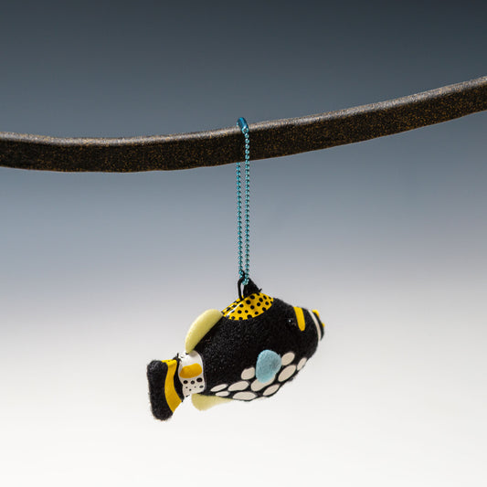 内藤デザイン研究所 ぬいぐるみ 海中散歩 おともだちマスコット モンガラカワハギ 後ろ