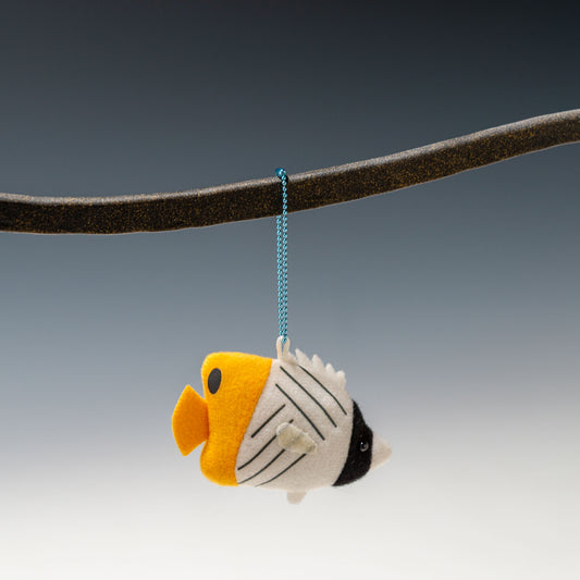 内藤デザイン研究所 ぬいぐるみ 海中散歩 おともだちマスコット トゲチョウチョウオ 後ろ