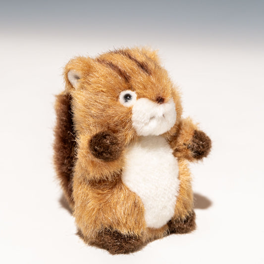 たけのこ TAKENOKO ぬいぐるみ プチプチらんど 森のなかま リス 58438 左横