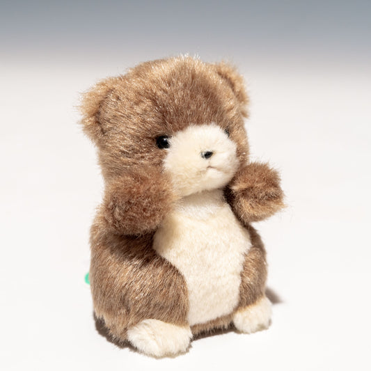 たけのこ TAKENOKO ぬいぐるみ プチプチらんど 森のなかま クマ 茶 58441 左横