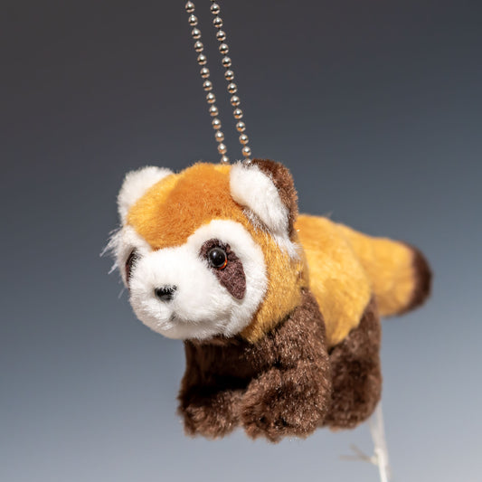 たけのこ TAKENOKO ぬいぐるみ サファリクラブ ボールチェーン レッサーパンダ 63923 右横