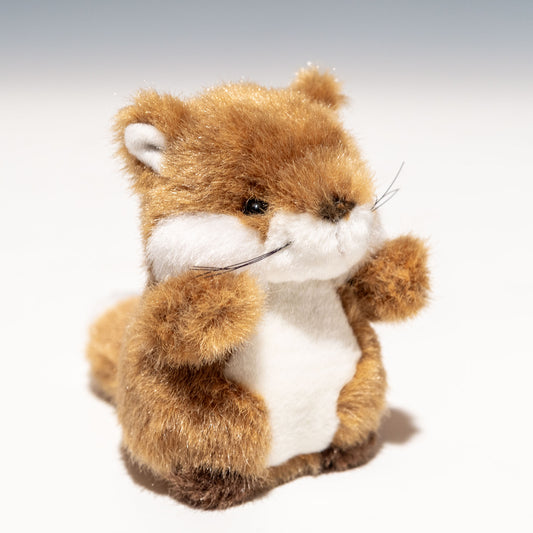 たけのこ TAKENOKO ぬいぐるみ プチプチらんど 森のなかま キツネ 58439 左横