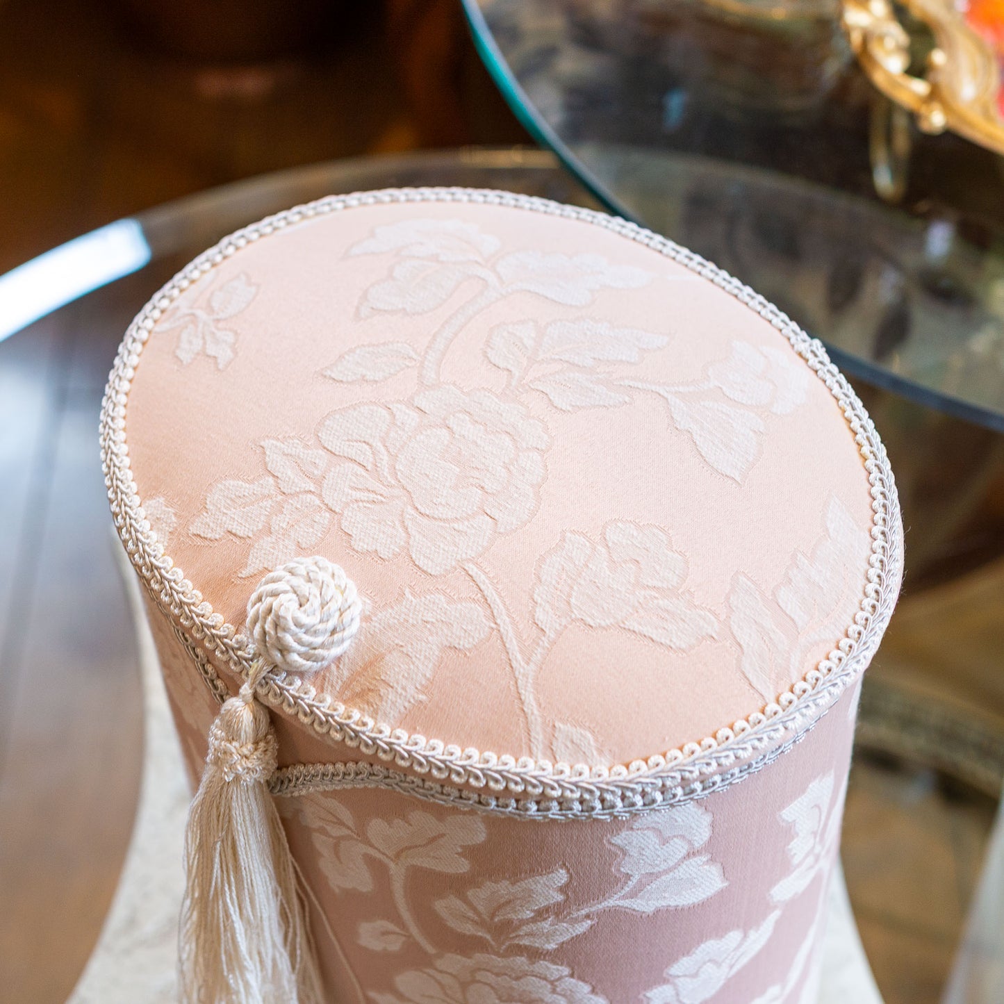 ジェニファーテイラー Jennifer Taylor ダストボックス ゴミ箱 Heirloom pink エアルームピンク 2個セット 上面