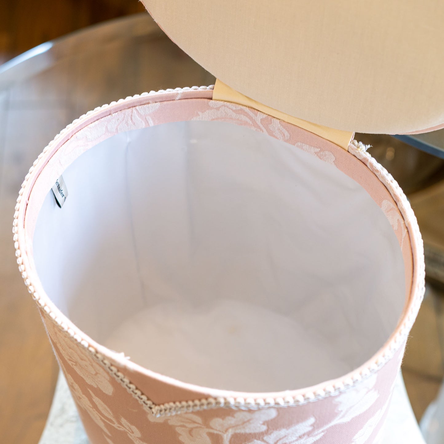 ジェニファーテイラー Jennifer Taylor ダストボックス ゴミ箱 Heirloom pink エアルームピンク 2個セット 内側