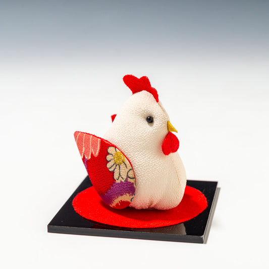 福呼び 置物 おじゃみ 福酉 左横