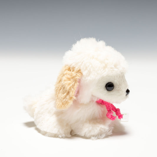 たけのこ TAKENOKO ぬいぐるみ キャンディフォンテーヌ トイプードル 白 48238 左横