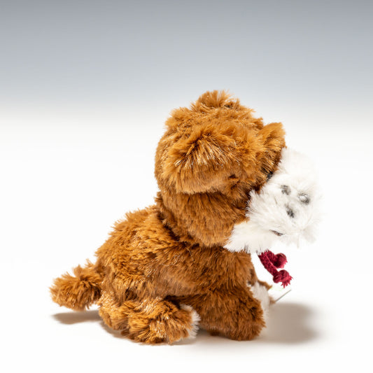 たけのこ TAKENOKO ぬいぐるみ キャンディフォンテーヌ ブルドッグ 茶 48228 左横