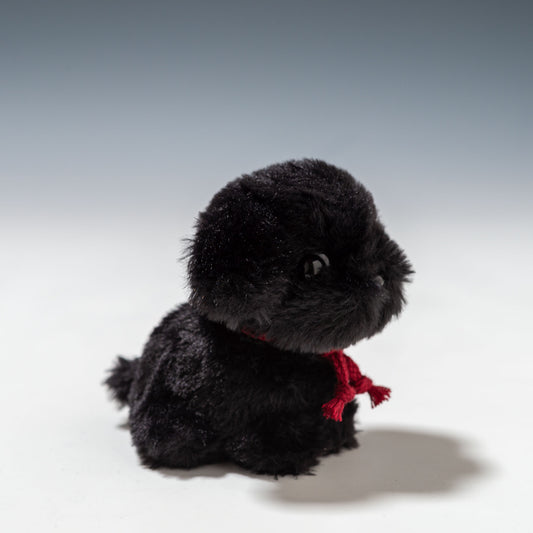 たけのこ TAKENOKO ぬいぐるみ キャンディフォンテーヌ パグ 黒 48235 左横