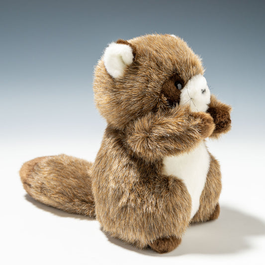 たけのこ TAKENOKO ぬいぐるみ 森のなかま (S) タヌキ 18796 左横