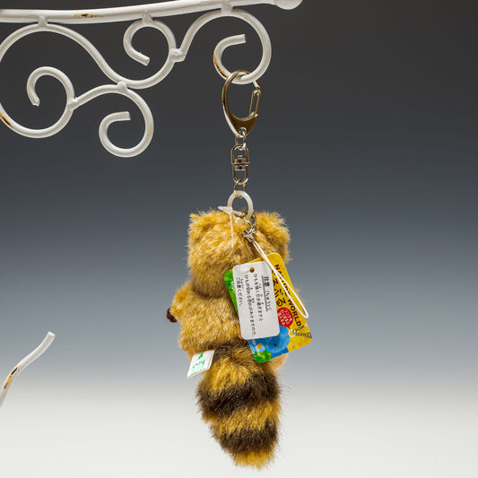 たけのこ TAKENOKO ぬいぐるみ ぶるぶるマスコット レッサーパンダ 茶 68837 後ろ