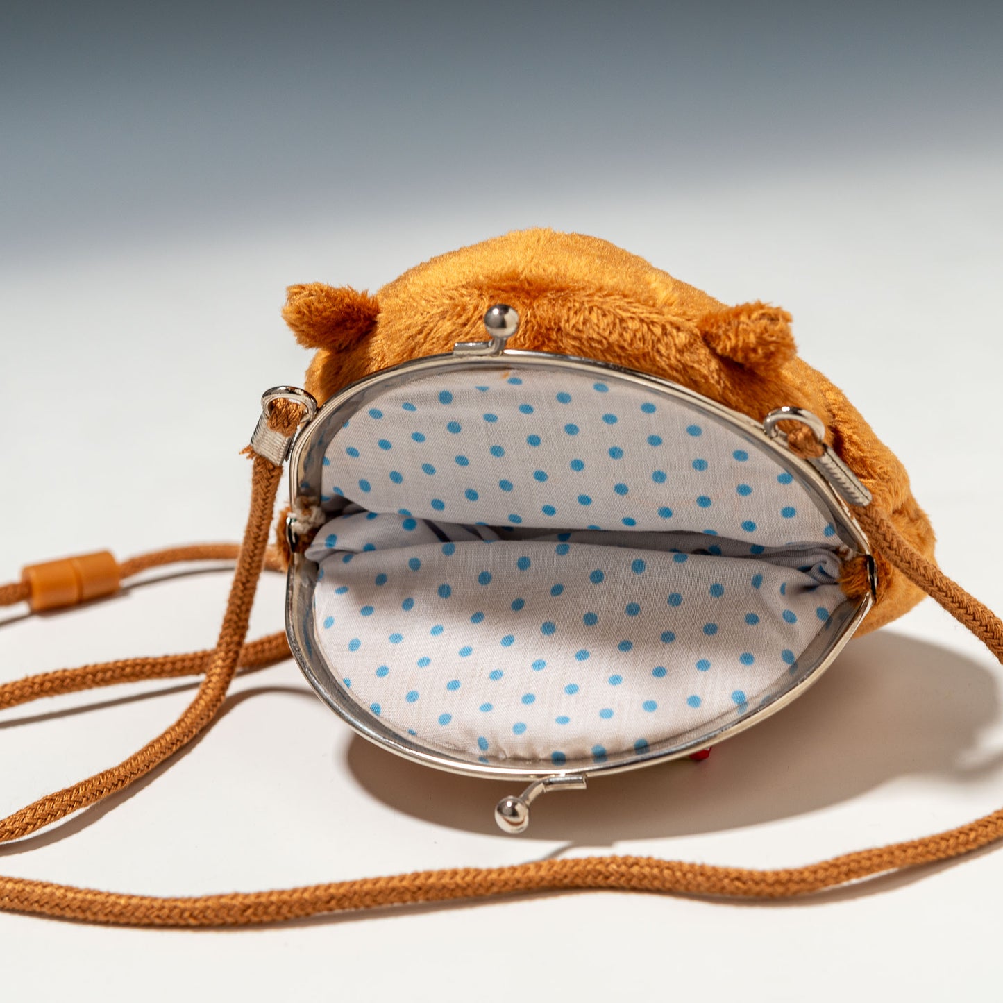 オリエンタルトーイ ぬいぐるみ のんびりカピバライフ がま口 KB-1003 内側