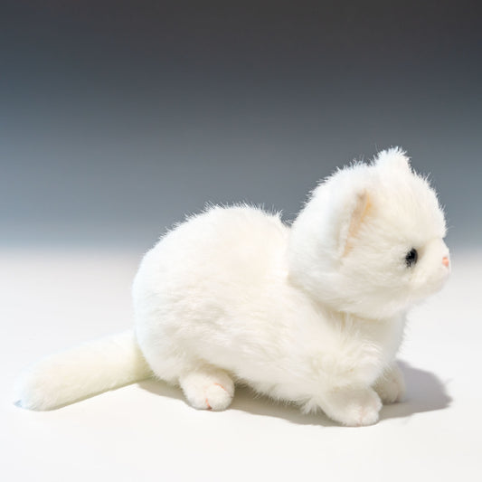 スターチャイルド STAR CHILD ぬいぐるみ ぬくねこ 白 1273 左横