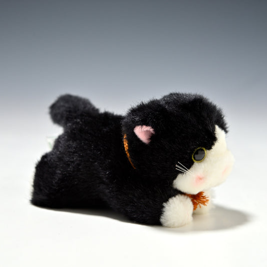 たけのこ TAKENOKO ぬいぐるみ プチシェリー這い 黒ネコ 58850 左横