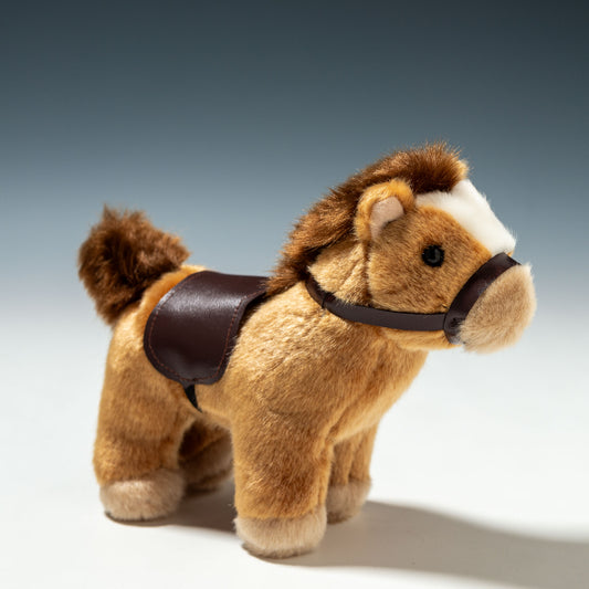 CUTE キュート販売 ぬいぐるみ ファームコレクション ウマ 立ち S F0111 左横