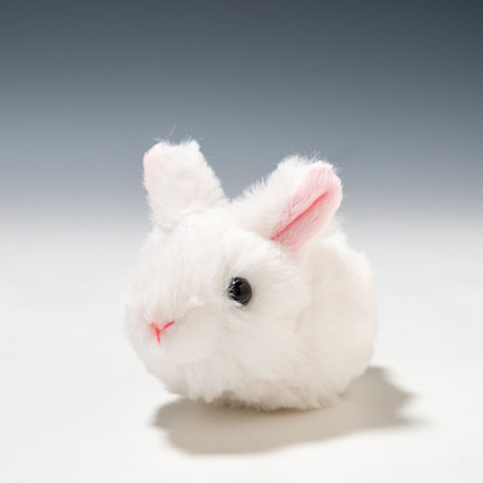 CUTE キュート販売 ぬいぐるみ ファームコレクション MOU MOU むーむー ウサギ 白 SS F0327 正面